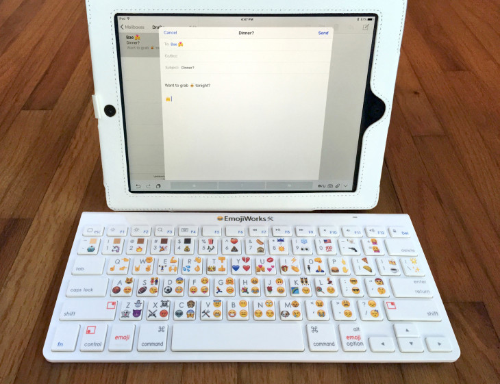 Insolite : un clavier Bluetooth pour envoyer jusqu’à 120 emoji