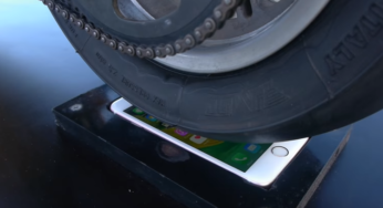 Insolite : un burn de moto sur l’écran de l’iPhone 6S (vidéo)