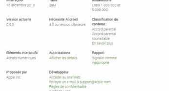 Apple Music téléchargée plus d’un million de fois sur Android