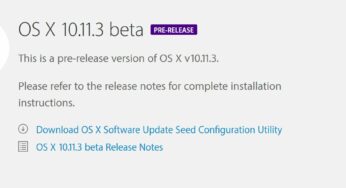 Mac : OS X 10.11.3 bêta 1 disponible pour les développeurs