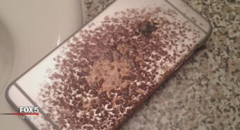 Etats-Unis : un iPhone 6 Plus branché au secteur prend feu