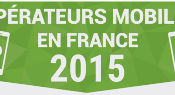 Infographie : les chiffres clés des opérateurs mobiles en France (2015)