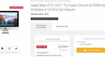 Bon plan : un iMac avec Fusion Drive à seulement 1 279,99 €