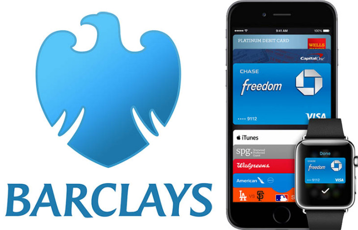 Barclays ajoutera le support d’Apple Pay dès la mi-mars