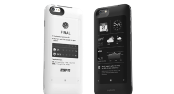 popSLATE 2 : une coque iPhone 6S avec écran e-ink à l’arrière
