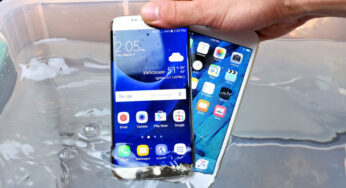 iPhone 6S vs Galaxy S7 : Test de résistance à l’eau (waterproof)