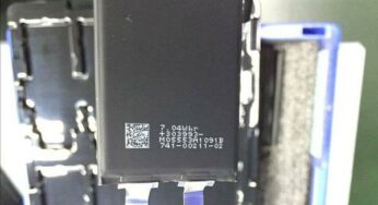 iPhone 7 : une batterie de 7,04 watts-heure (photo) ?