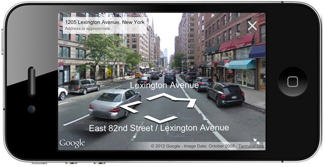 Apple pourrait s’inspirer de Google Street View sur Plans