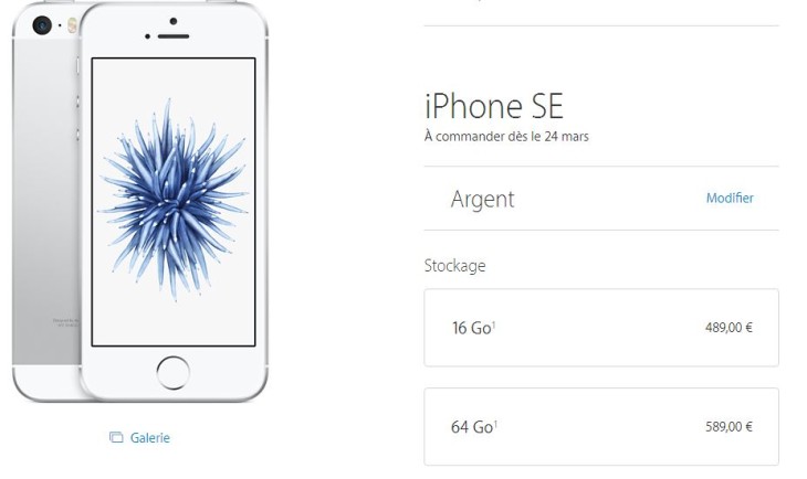 iPhone SE & iPad Pro 9,7 pouces : quels prix en euros ?
