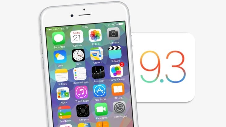 iOS 9.3.2 : la bêta 3 publique est disponible