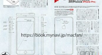 iPhone 7 Pro : un schéma avec double capteur photo, sans prise jack