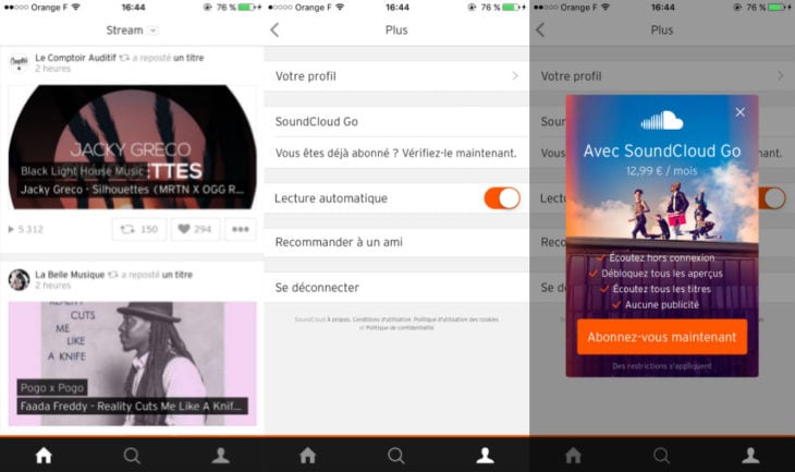 Streaming : SoundCloud Go disponible en France, à 9,99€/mois