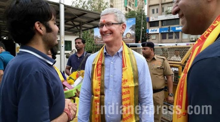 Apple : Tim Cook en visite en Inde pour discuter affaires