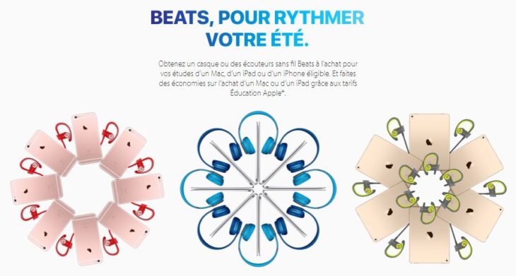 Back to School 2016 (France) : Apple offre casque & écouteurs Beats
