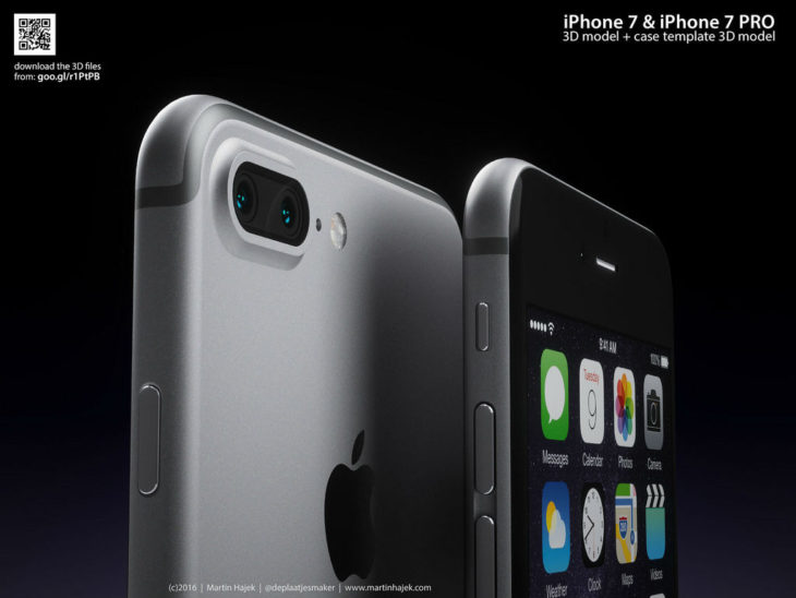 iPhone 7 & 7 Plus (Pro) : un énième concept par Martin Hajek