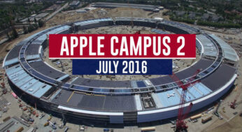 Apple : nouvelle vidéo de Campus 2, la soucoupe sort de terre
