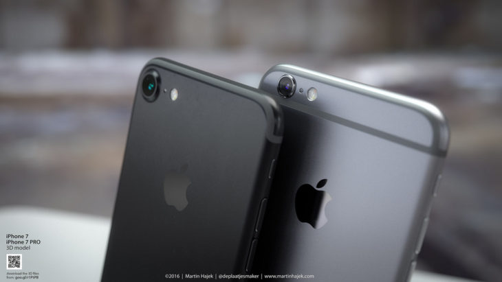 iPhone 7 : coloris noir, bouton Home tactile & 2e haut-parleur confirmés ?