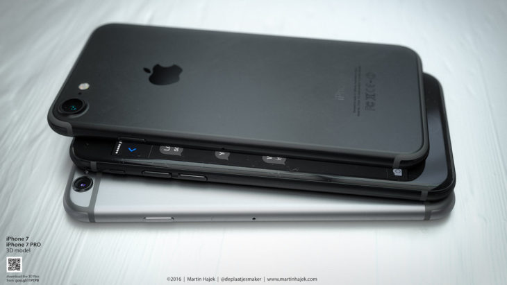iPhone 7 : 5 coloris (dont le Noir Sidéral) et bouton Home tactile ?