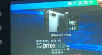 L’iPhone 7 Plus aperçu lors d’une conférence Foxconn