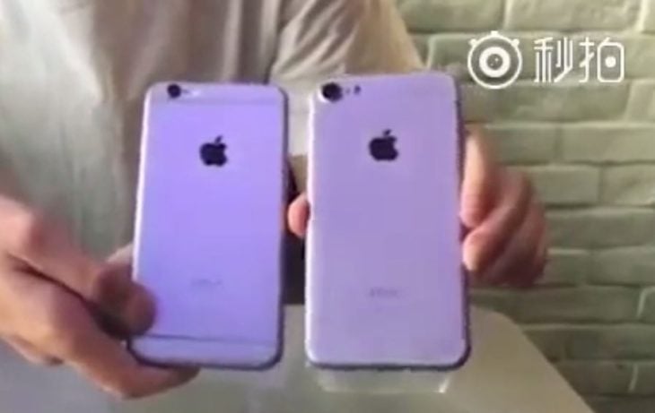 iPhone 7 vs iPhone 6S : une première vidéo “comparative”