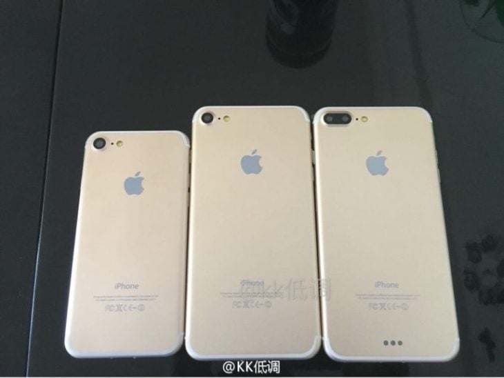 iPhone 7 & 7 Plus : de nouvelles photos suggèrent encore un modèle Pro