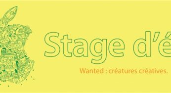 Stages d’été en Apple Store : les inscriptions sont ouvertes