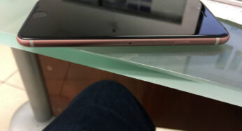 L’iPhone 6S Or Rose est sublime avec une façade noire