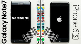 iPhone 6S vs Galaxy Note 7 : quel est le plus rapide ?