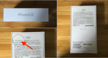 iPhone 7 : des photos montrent une boîte d’iPhone 6SE