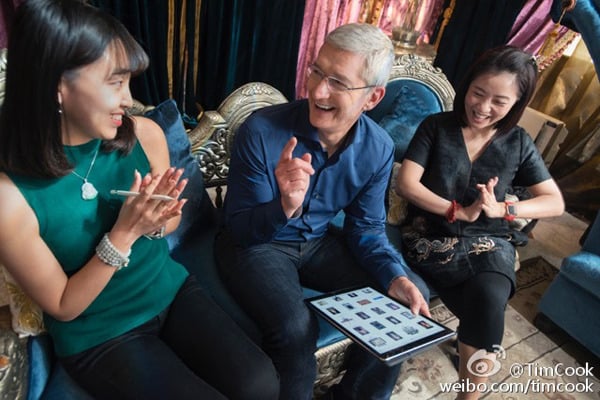 Apple : Tim Cook retourne en Chine et annonce de nouveaux projets