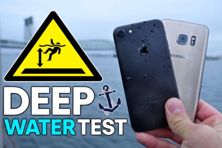iPhone 7 vs Galaxy S7 : test de résistance à l’eau (IP67 vs IP68)