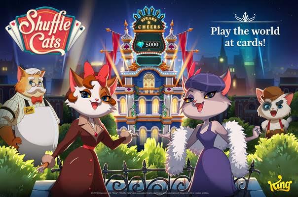 Shuffle Cats : le 1er jeu de cartes multijoueur de King (Candy Crush)
