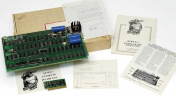 Un Apple 1 (I) vendu 210 000 dollars aux enchères