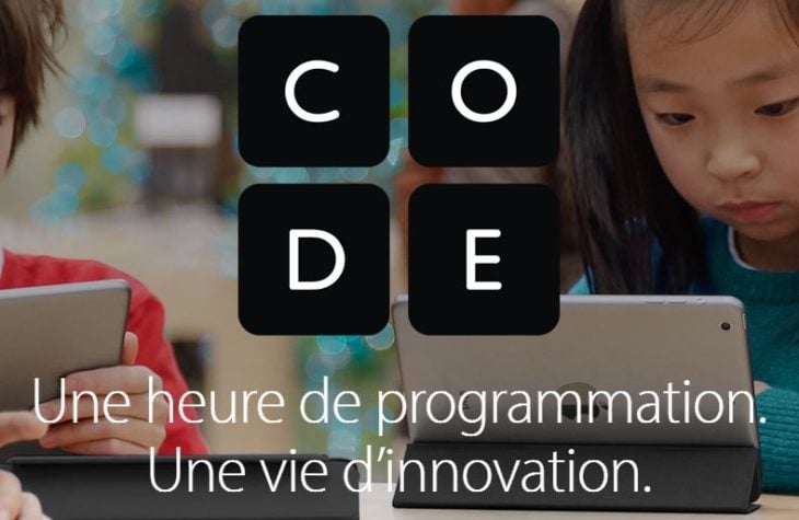Apple lance son atelier “Heure de Code” pour les enfants