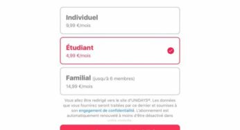 Apple Music : l’abonnement étudiant (4,99 €/mois) disponible en France