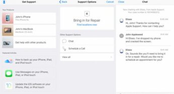 Apple Support : une nouvelle application pour aider les clients
