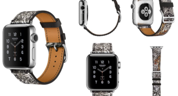 Apple Watch : nouveau bracelet Hermès “Equateur Tatouage”