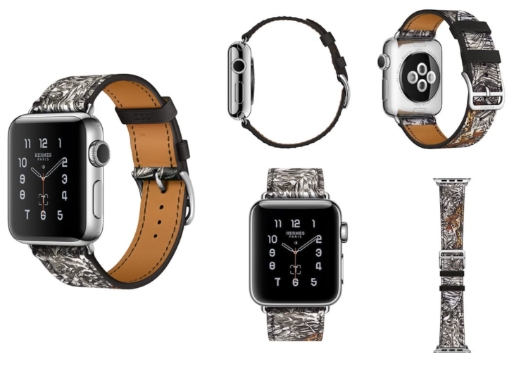 Apple Watch : nouveau bracelet Hermès “Equateur Tatouage”