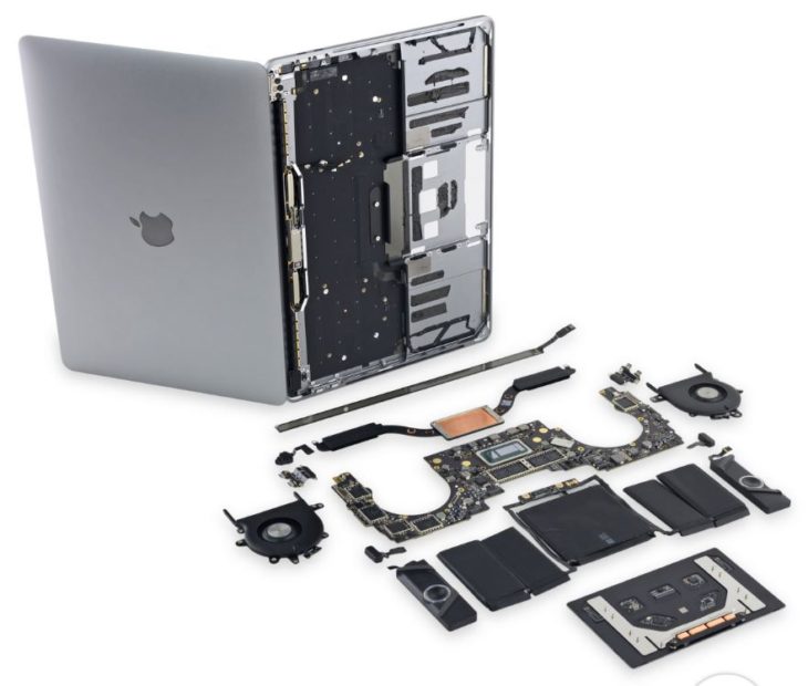 iFixit : réparer un MacBook Pro avec Touch Bar sera très difficile