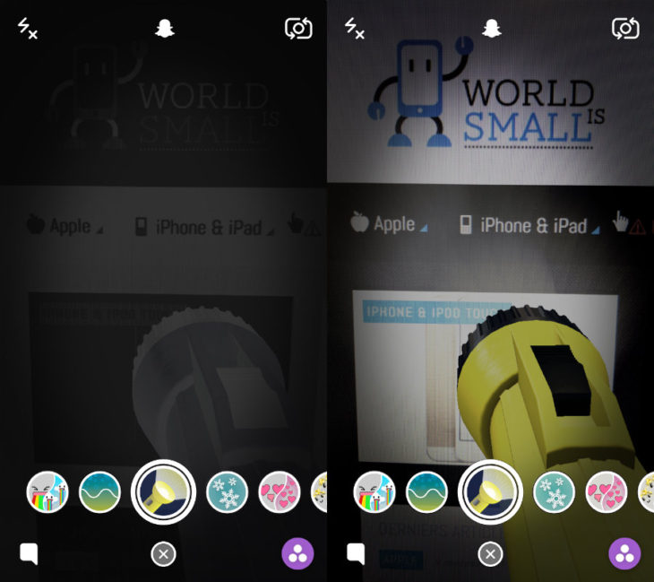 Réalité augmentée : les filtres World Lenses débarquent sur Snapchat