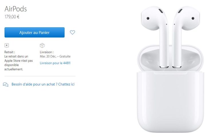 Apple Store : il est enfin possible d’acheter les AirPods