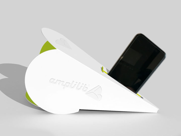 Amplilib : le 1er amplificateur de son biodégradable pour smartphone