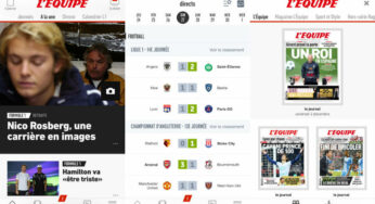 L’ÉQUIPE : nouvelle identité graphique sur iPhone & iPad