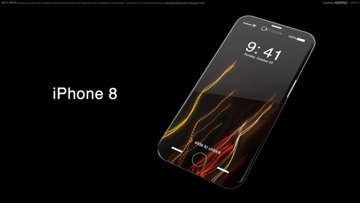 Apple : l’iPhone 8 (5,8 pouces) en verre & l’iPhone 7S en aluminium ?