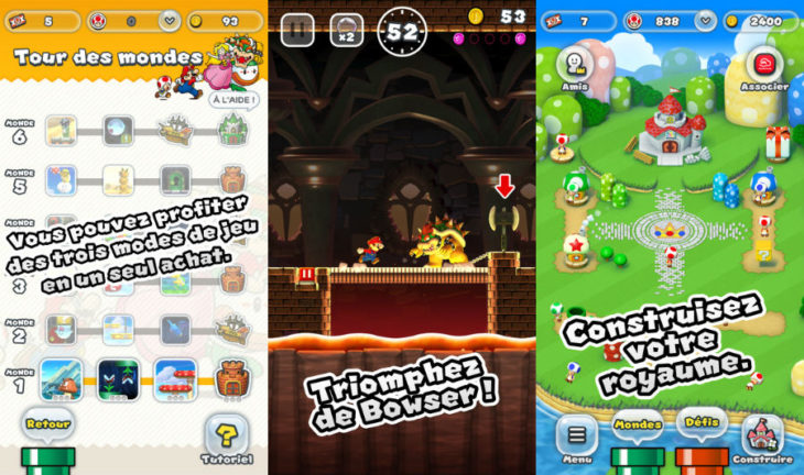 Super Mario Run : 78 millions de téléchargements et une version 1.1