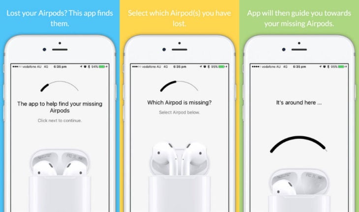 Finder for AirPods : une application pour retrouver ses AirPods