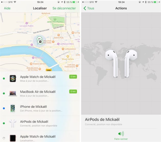 iOS 10.3 bêta 1 disponible, avec la fonction “Localiser mes AirPods”