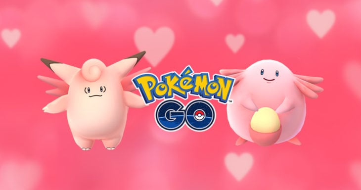 Pokémon GO déjà prêt pour la Saint-Valentin 2017