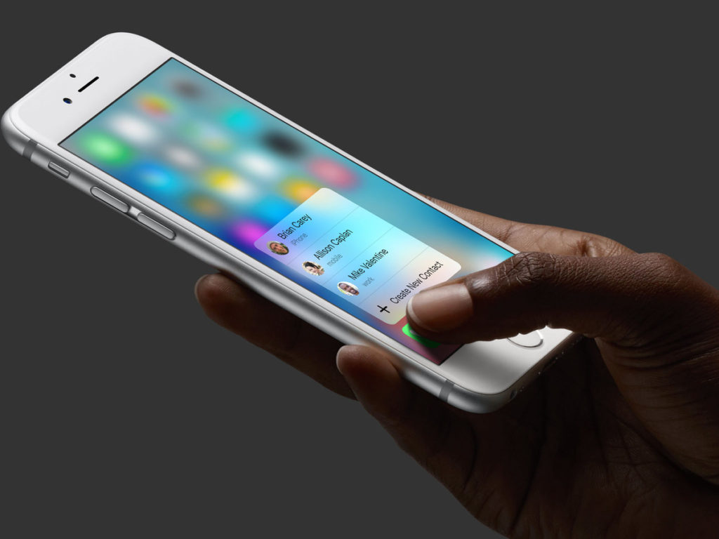 Le 3D Touch pourrait être absent de tous les iPhone de 2019