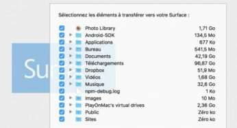 Microsoft : un outil pour transférer ses données Mac vers la Surface